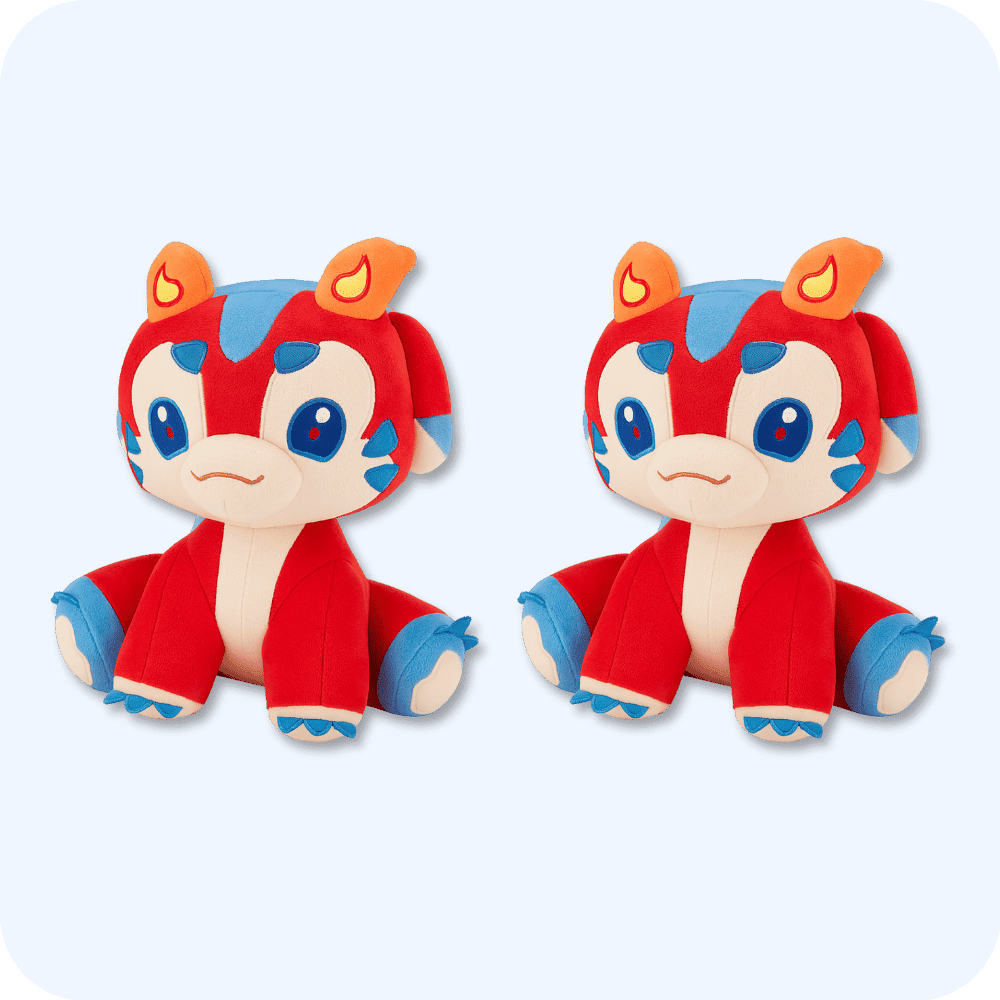 Smolder Plush 2PCS Smolder Plush 2PCS