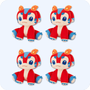 Smolder Plush 4PCS